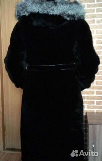 Шуба из мутона