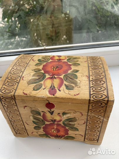 Шкатулка СССР Винтаж