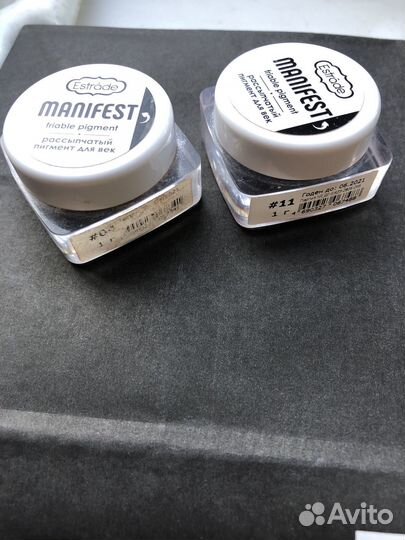 Пигменты для глаз manifest