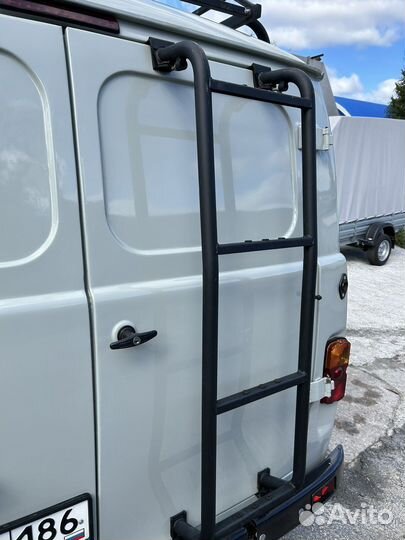 Комплект багажник+лестница на УАЗ буханка