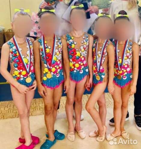 Групповые купальники для художественной гимнастики