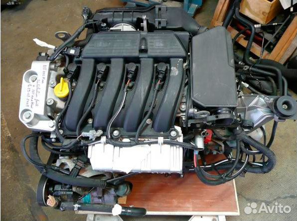 Двигатель (двс) Renault Scenic (F4R) 2л. 2001г