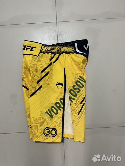 Шорты ufc желтые