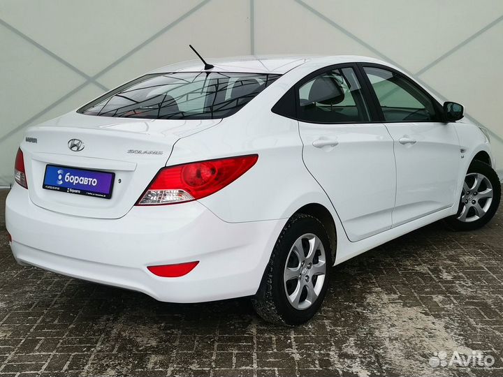 Hyundai Solaris 1.6 МТ, 2013, 45 000 км