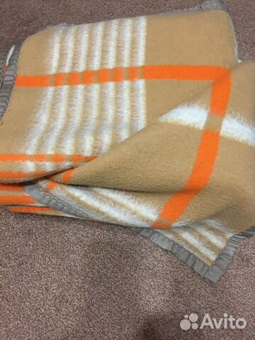 Плед-одеяло. СССР. Шерсть