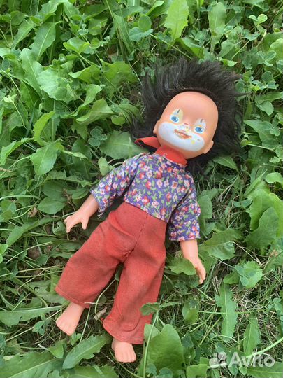 Клоун игрушка винтаж СССР