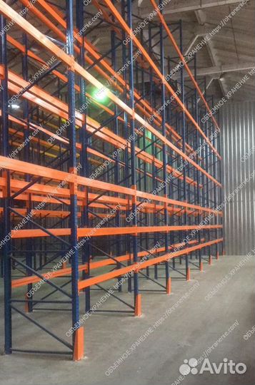 Стеллажи паллетные aveto