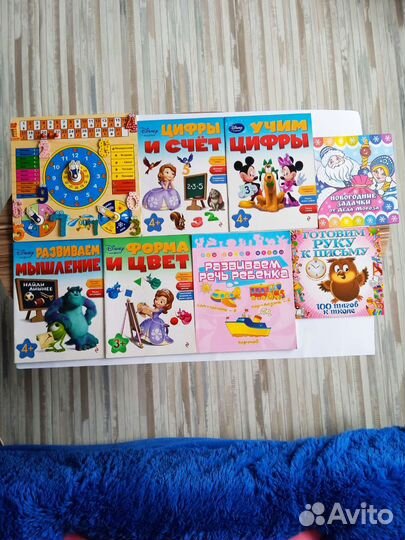 Обучающая доска,Цифры и счет,Форма и цвет и др