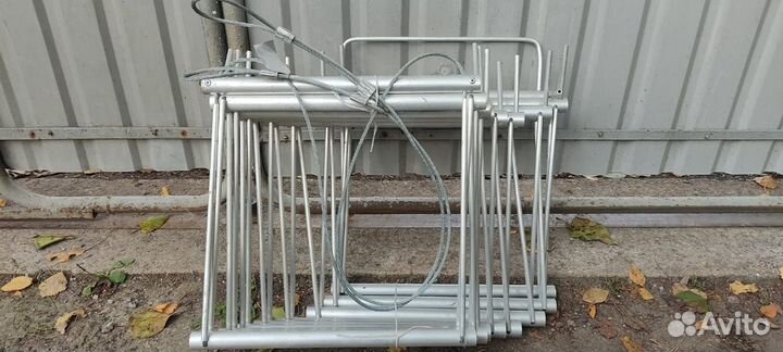 Лестница спасательная складная алюминиевая