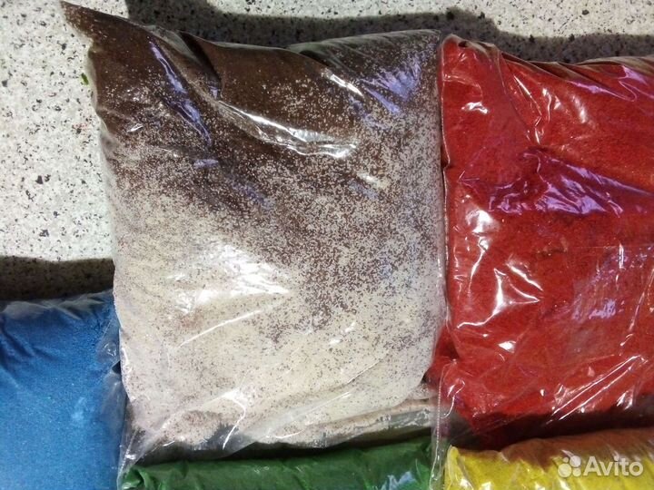 Цветной песок