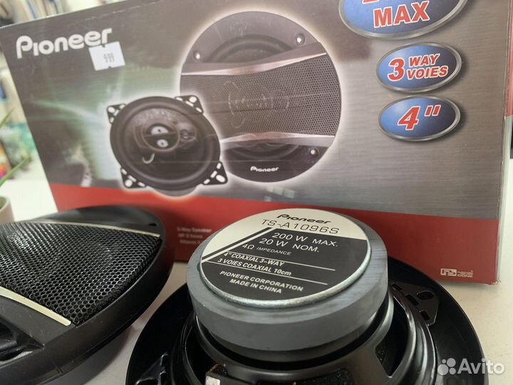 Автомобильная акустика kenwood KFC-S1066(новый)