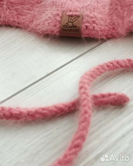 Шапка женская пушистая коточепчик