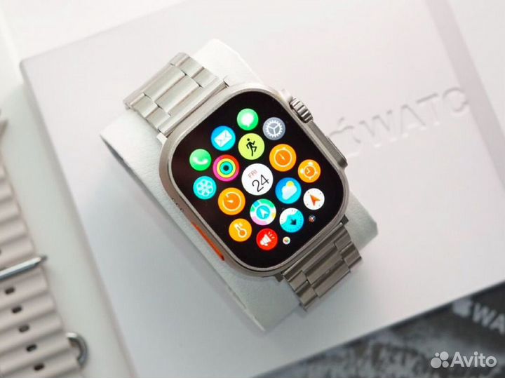 Часы apple watch ultra 2 (ремешок в подарок)