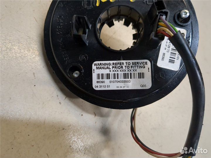 Шлейф руля Dodge Charger, 2007