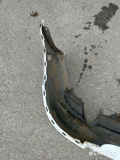 Задний бампер на volkswagen polo