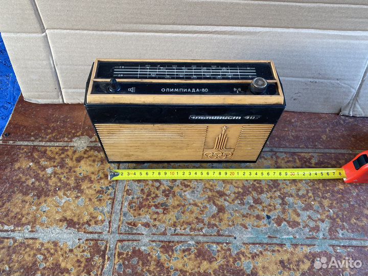 Радиоприемник СССР альпинист 407 олимпийский