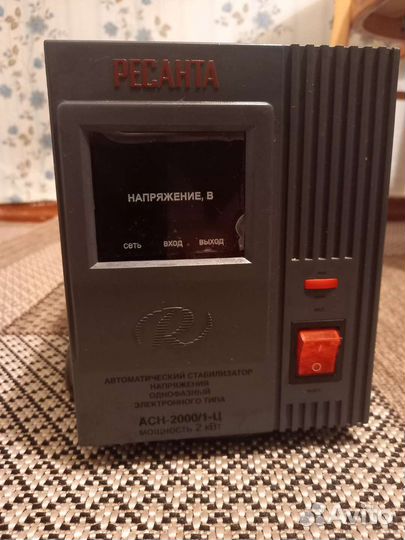 Стабилизатор напряжения Ресанта асн-2000/1-Ц