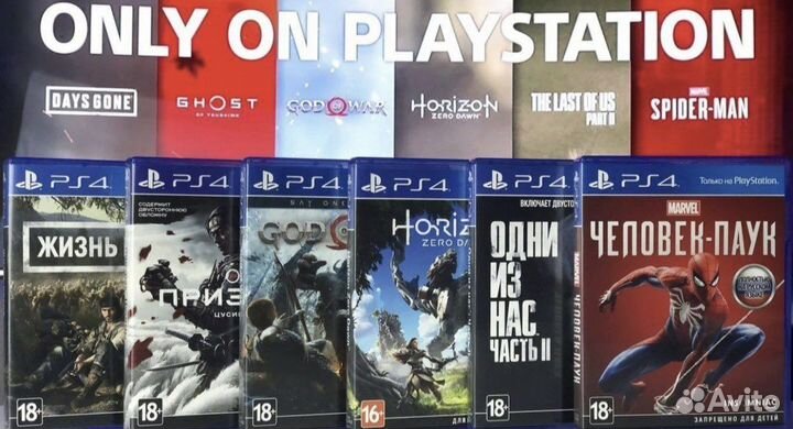 Диски для ps4 и ps5