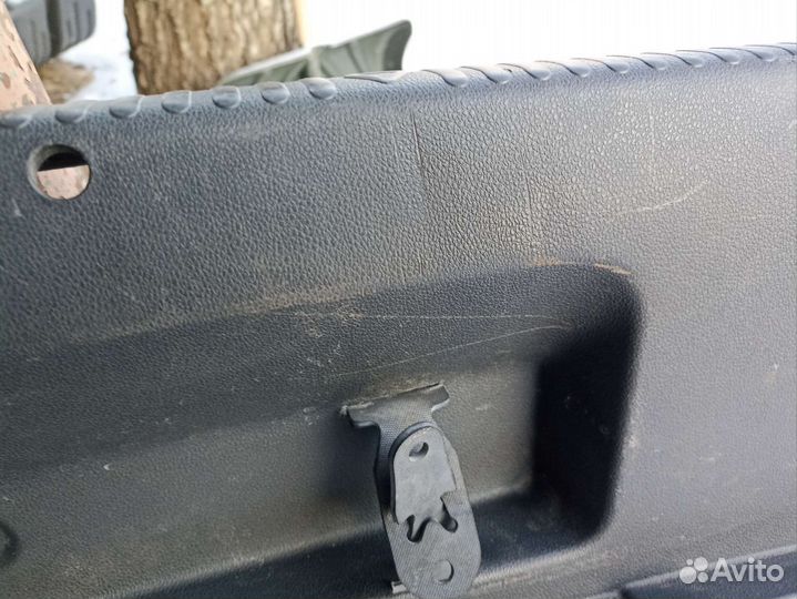 Обшивка багажника задняя Skoda Octavia A7 рест