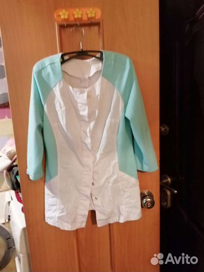 Белые халаты и мед костюм с 48 по 56 р