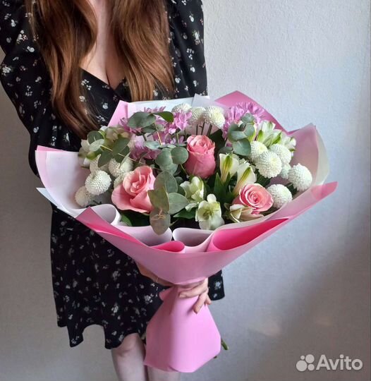 Сборный букет цветов