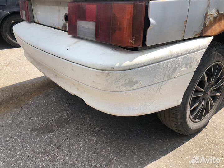 Бампер задний ваз 2114