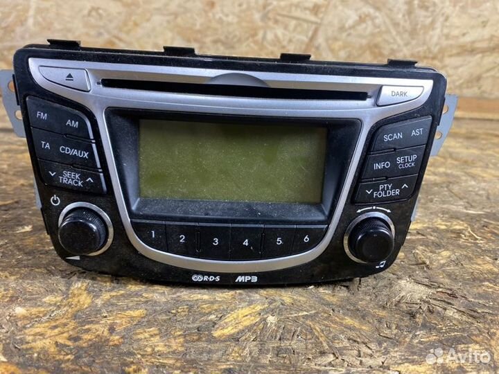 Магнитола Hyundai Solaris G4FA 2012