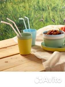 IKEA Kalas набор детской посуды