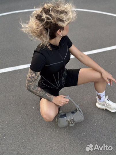 Комбинезон женский спортивный, фитнес, йога