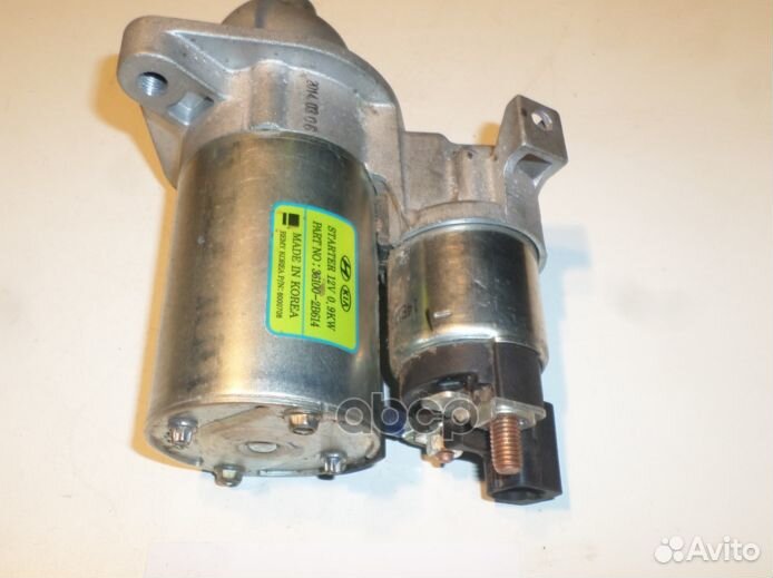 Стартер 36100-2B614 Rio, Solaris, Creta G4FC