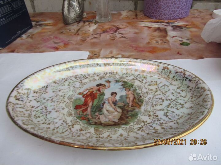 Фарфор гдр Мадона Фамилия