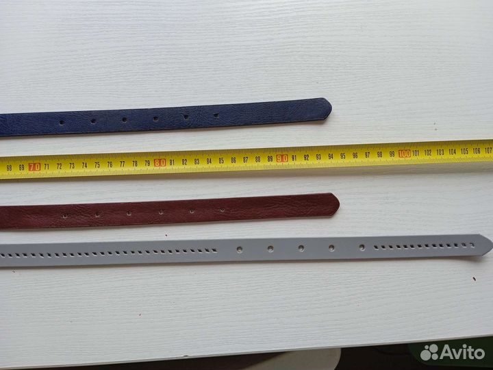 Ремень женский узкий кожзам