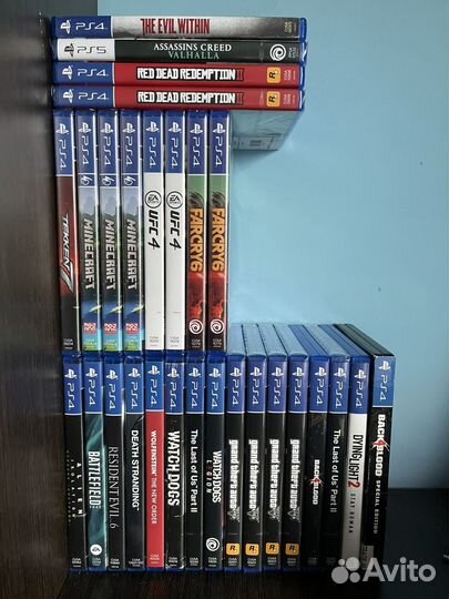 Игры ps4 новые и бу