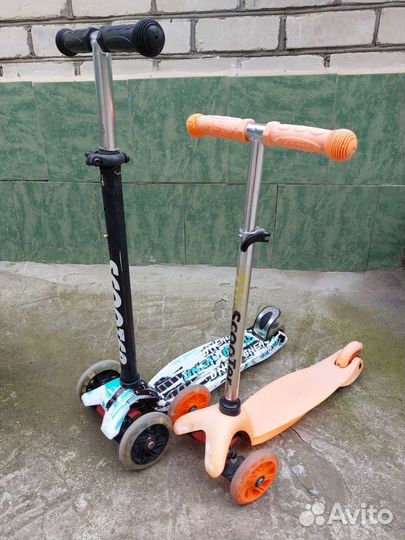 Самокат детский трехколесный