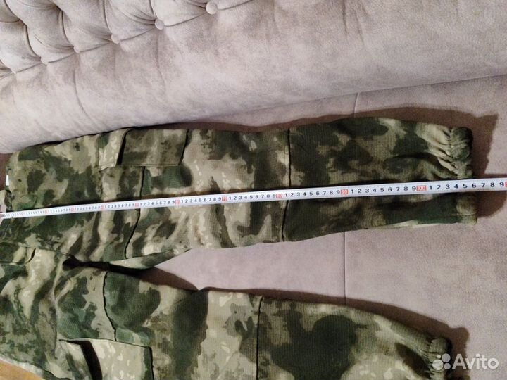 Костюм на флисе мох