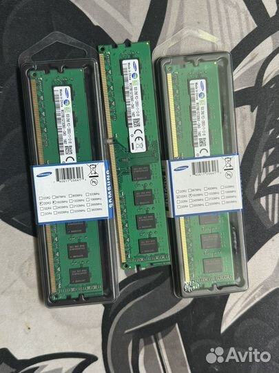 Оперативная память DDR3 16gb 1600 мгц, новая