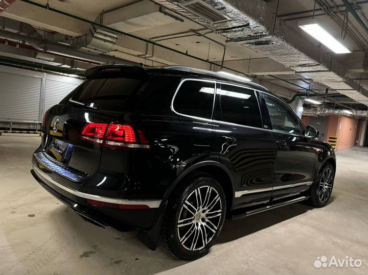 Volkswagen Touareg 3.6 AT, 2017, битый, 134 544 км