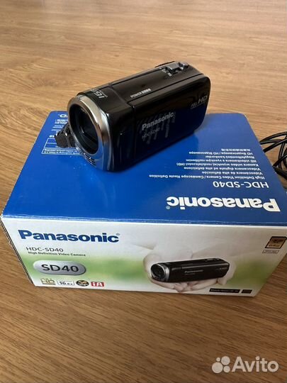 Видеокамера panasonic sd 40