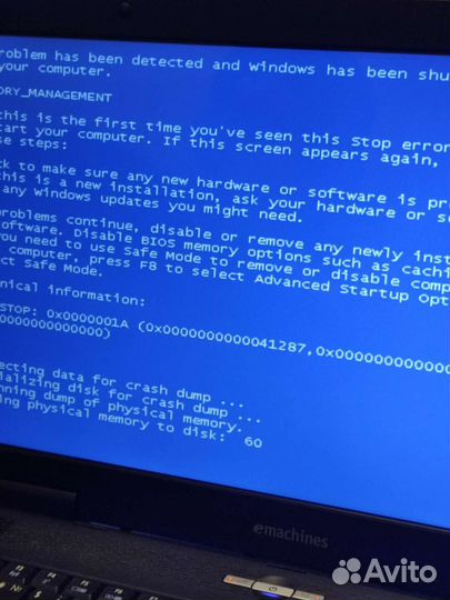 Ноутбук emachines