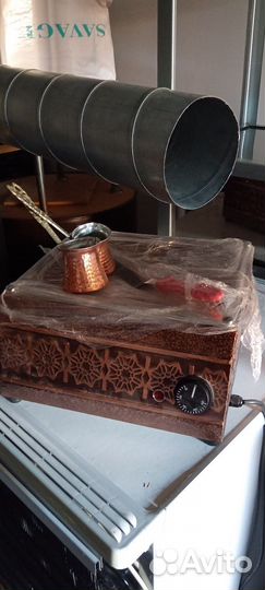 Кофеварка на песке