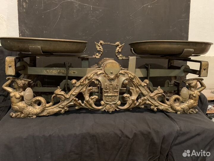 Весы антикварные 20 кг