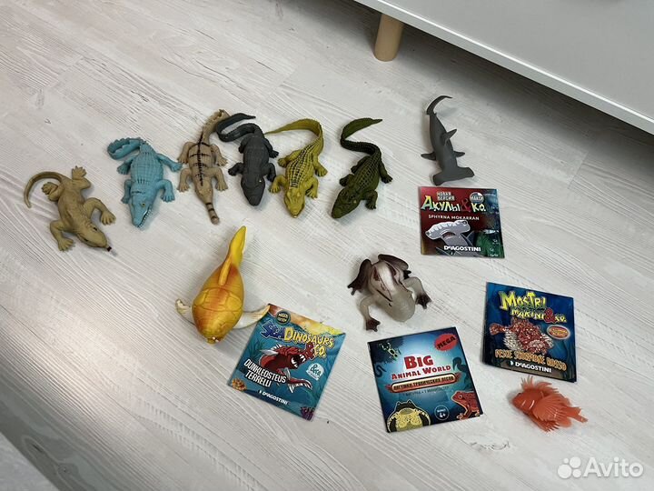 Деагостини крокодилы&ko макси и другие