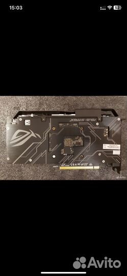 Видеокарта asus ROG strix gtx 1650