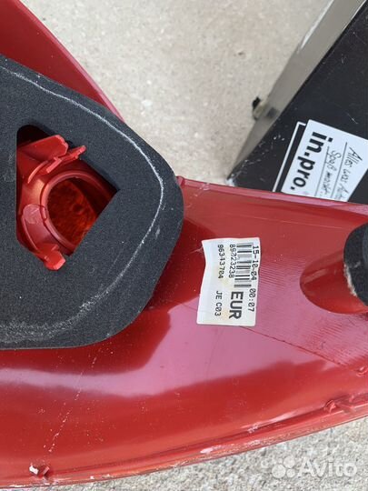 Фонарь задний peugeot 307