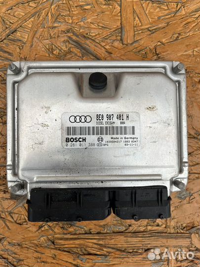 Audi a6 с5 блок управления двигателем