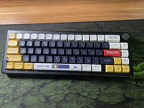 Клавиатура на базе gmk67 свитчи akko yellow v3 pro
