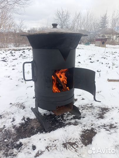 Печь под казан