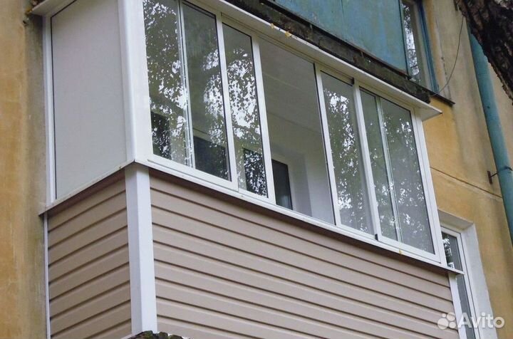 Отделка балконов и лоджий