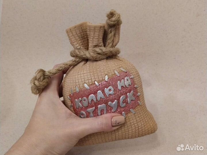 Копилка из глины