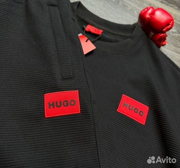 Костюм hugo boss тёплый флис